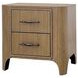 Blue Mallee Beige and Brown Upholstered Panel Bedroom Set