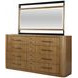 Blue Mallee Brown 12 Drawer Large Dresser