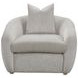 Blue Mallee Mendocino Beach Upholstered Cali Accent Chair with Pillow