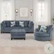 Maxon Place Navy 100" Sofa