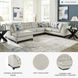 Maxon Place Stone 3 Piece Sectional with LAF Chaise