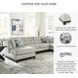 Maxon Place Stone 3 Piece Sectional with LAF Chaise