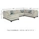 Maxon Place Stone 3 Piece Sectional with LAF Chaise