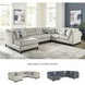 Maxon Place Stone 3 Piece Sectional with LAF Chaise
