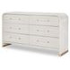 Miramar Oyster 6 Drawer Dresser