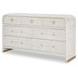 Miramar Oyster 7 Drawer Dresser