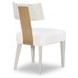 Miramar White Upholstered Side Chair Set of 2