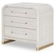 Miramar Oyster 3 Drawer Nightstand