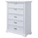 Heritage Coast Coastal White Panel Bedroom Set