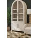 Fynn Light Gray 4 Door Display Cabinet