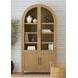 Fynn Warm Blonde 4 Door Display Cabinet