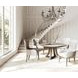 Cornelia Beige And Gray Arm Chair Set of 2