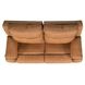 Marquis Caramel Leather 62" Wall Hugger Reclining Loveseat