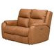Marquis Caramel Leather 62"`Power Reclining Loveseat with USB Charging