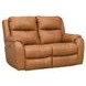 Marquis Caramel Leather 62"`Power Reclining Loveseat with USB Charging