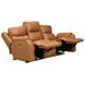 Marquis Caramel Leather 84" Zero Gravity Power Reclining Sofa with USB charging