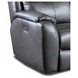 Marquis Smoke Leather 84" Zero Gravity Power Reclining Sofa with USB Charging