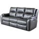 Marquis Smoke Leather 84" Zero Gravity Power Reclining Sofa with USB Charging