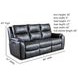 Marquis Slate Leather 84" Zero Gravity Power Reclining Sofa with USB Charging