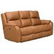 Marquis Caramel Leather 84" Zero Gravity Power Reclining Sofa with USB charging