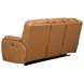 Marquis Caramel Leather 84" Zero Gravity Power Reclining Sofa with USB charging