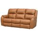 Marquis Caramel Leather 84" Zero Gravity Power Reclining Sofa with USB charging