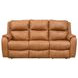 Marquis Caramel Leather 84" Zero Gravity Power Reclining Sofa with USB charging