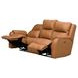 Marquis Caramel Leather 84" Zero Gravity Power Reclining Sofa with USB charging