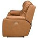Marquis Caramel Leather 84" Zero Gravity Power Reclining Sofa with USB charging