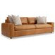 Nest Tan 98" Sofa with Pillows