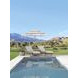 Palm Desert Poolside White 84" Outdoor Chaise