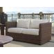 Kilimanjaro Beige 62" Outdoor Loveseat