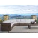 Kilimanjaro Beige 4 Piece Modular Outdoor Sectional with Loveseat