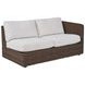 Kilimanjaro Beige 4 Piece Modular Outdoor Sectional with Loveseat