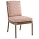 Sandpiper Bay Pink Upholstered Outdoor Side Chair