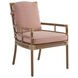 Sandpiper Bay Pink Upholstered Outdoor Arm Chair