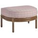 Sandpiper Bay Pink Upholstered D Shaped Outdoor Ottoman