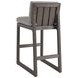 Mozambique Beige Upholstered Outdoor Bar Stool