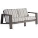 Mozambique Beige and Tan 63" Outdoor Loveseat