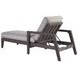 Mozambique Beige and Tan Outdoor 83" Chaise Lounge