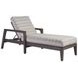 Mozambique Beige and Tan Outdoor 83" Chaise Lounge