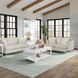 Wilmington White Wood Top Occasional Table Set