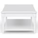 Wilmington White Wood Top Occasional Table Set