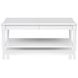 Wilmington White Wood Top Occasional Table Set