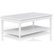 Wilmington White Wood Top Occasional Table Set