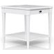 Wilmington White Wood Top Occasional Table Set
