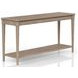 Wilmington Sand Sofa Table with Cane