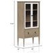 Wilmington Sand Display Bookcase