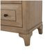 Wilmington Sand 2 Drawer Nightstand