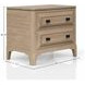 Wilmington Sand 2 Drawer Nightstand